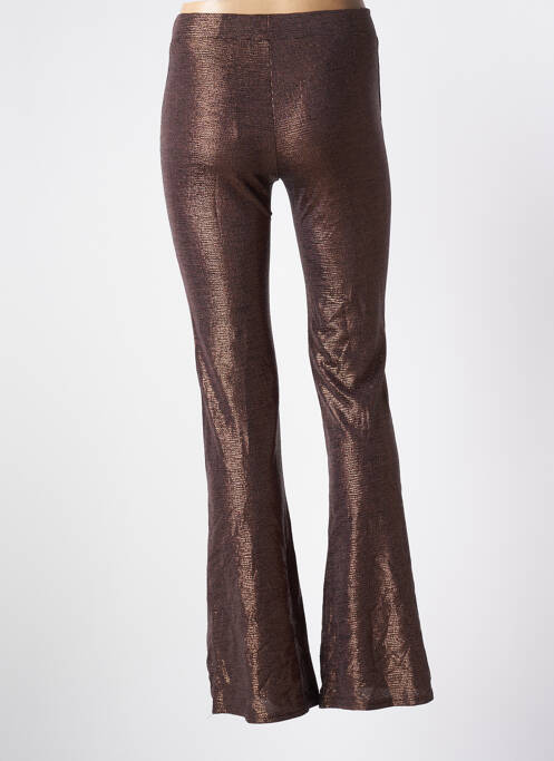 Pantalon flare marron VIE TA VIE pour femme