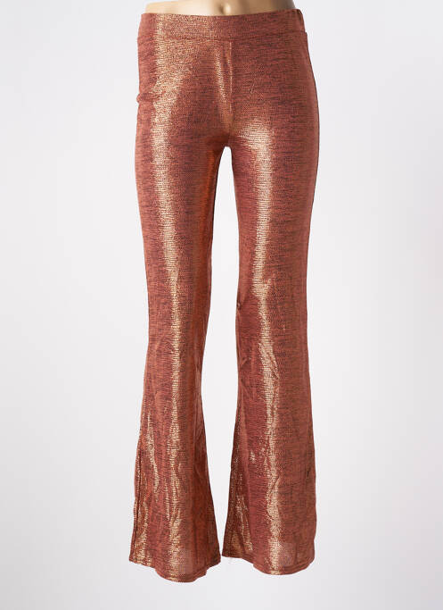 Pantalon flare orange VIE TA VIE pour femme