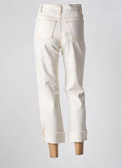 Jeans coupe droite beige clair INTUITION pour femme seconde vue