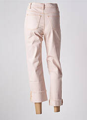 Jeans coupe droite rose INTUITION pour femme seconde vue