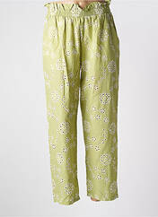 Pantalon droit vert IMPREVU pour femme seconde vue
