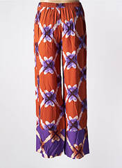 Pantalon large orange IMPREVU pour femme seconde vue