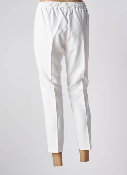 Pantalon 7/8 blanc JANIS & JOHN pour femme