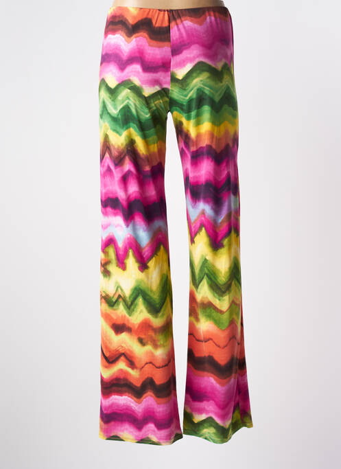 Pantalon large rose BE FUN pour femme