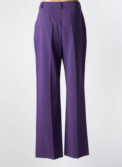 Pantalon large violet NINETTE pour femme