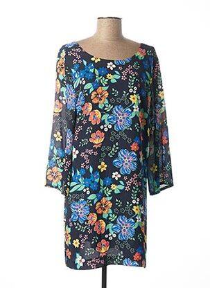 Robe courte manches longues manches longues bleu PEPE JEANS femme