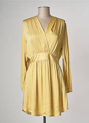 Robe courte jaune SEE U SOON pour femme seconde vue