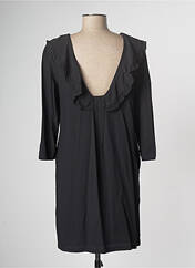 Robe courte noir SEE U SOON pour femme seconde vue