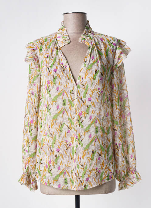 Blouse blanc SEE U SOON pour femme