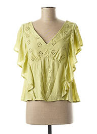 Blouse manches courtes manches courtes vert TIFFOSI femme