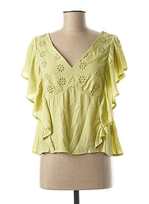 Blouse manches courtes manches courtes vert TIFFOSI femme