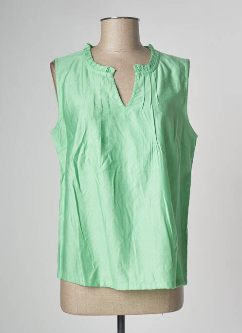 Top vert CREAM pour femme