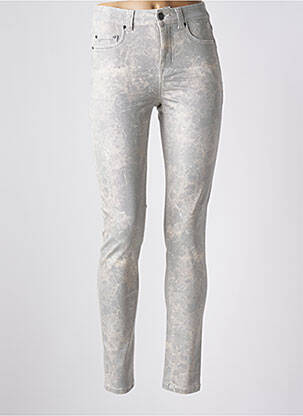 Pantalon slim skinny taille normale gris SUMMUM femme
