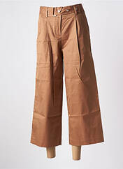 Pantalon 7/8 beige ICHI pour femme seconde vue