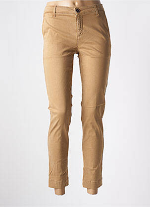 Pantalon 7/8 beige MKT STUDIO pour femme