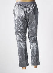 Pantalon 7/8 argent SUMMUM pour femme seconde vue