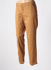 Pantalon chino marron SUMMUM pour femme seconde vue