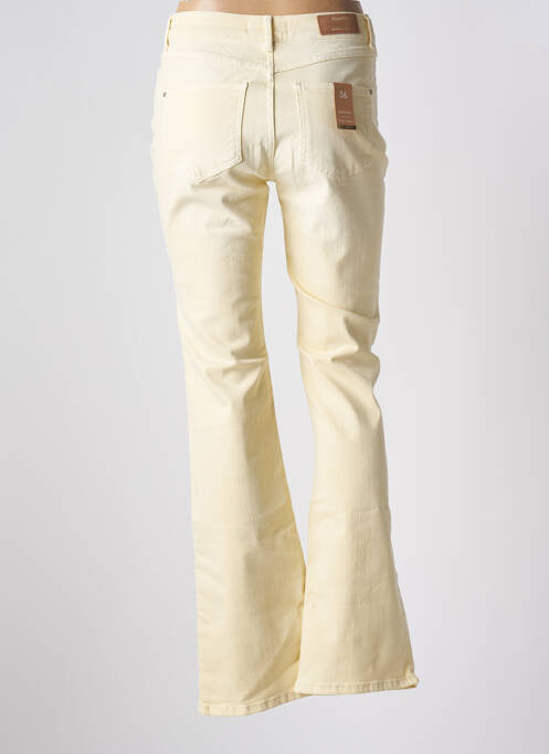 Jeans bootcut taille normale taille normale jaune SUMMUM femme