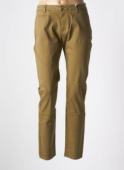Pantalon chino vert LABDIP pour femme