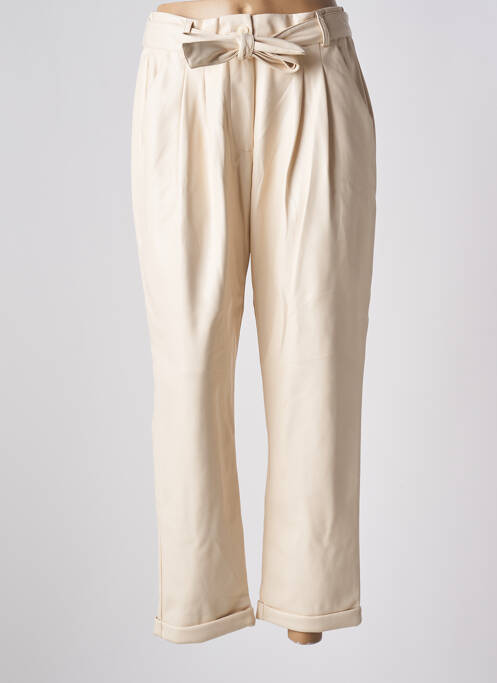 Pantalon droit beige SUMMUM pour femme