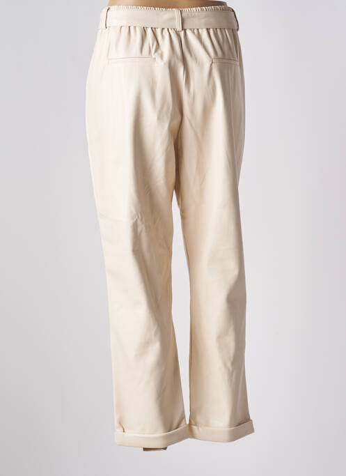 Pantalon droit beige SUMMUM femme