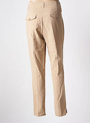 Pantalon slim poches beige SUMMUM femme