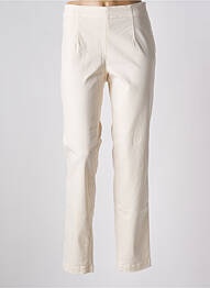 Pantalon slim poches blanc SUMMUM femme