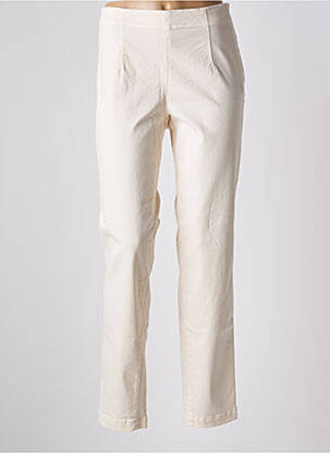 Pantalon slim poches blanc SUMMUM femme