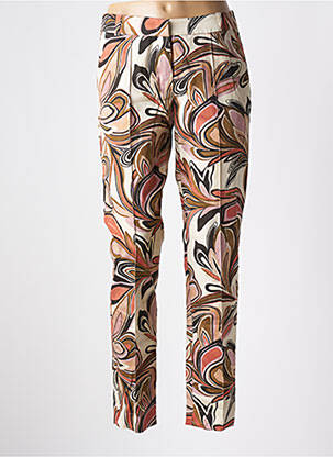 Pantalon slim poches beige SUMMUM femme