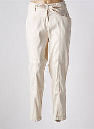 Pantalon slim poches beige SUMMUM femme