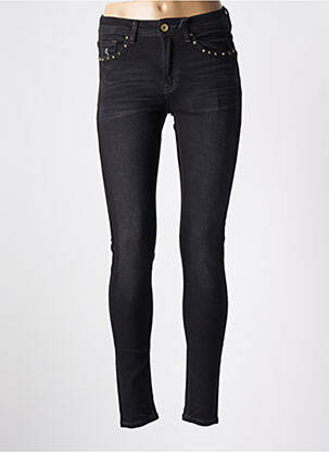 Pantalon slim skinny noir BLUE DAZE femme