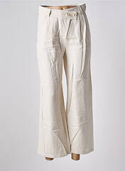 Pantalon 7/8 beige SEE U SOON pour femme seconde vue