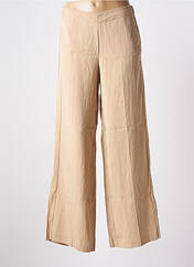 Pantalon flare beige SUMMUM pour femme seconde vue