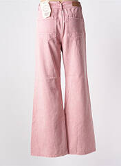 Pantalon flare rose BLUE DAZE pour femme seconde vue