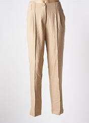 Pantalon slim beige SUMMUM pour femme seconde vue