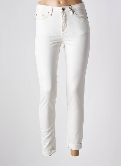 Pantalon 7/8 blanc BLUE DAZE pour femme
