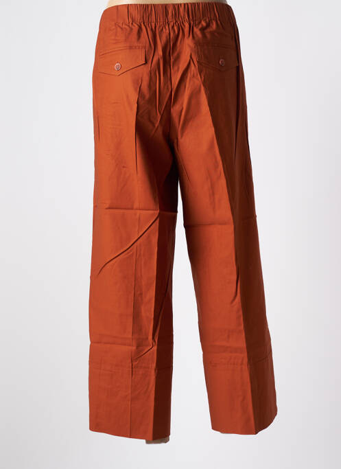 Pantalon 7/8 marron SUMMUM pour femme