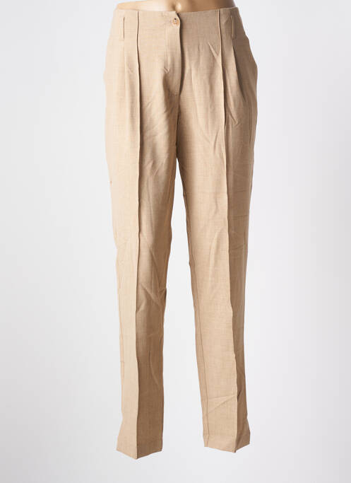 Pantalon slim beige SUMMUM pour femme