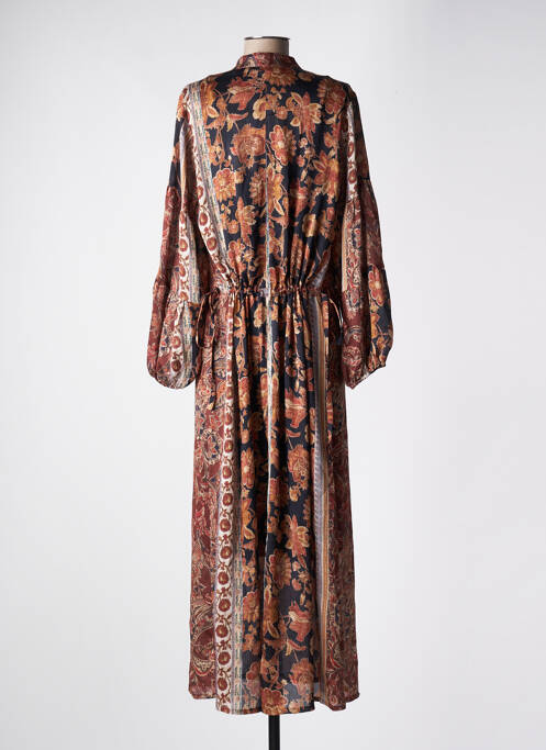 Robe longue marron SUMMUM pour femme