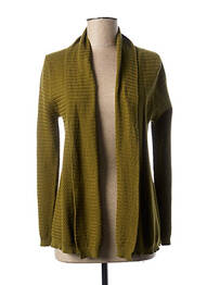Gilet manches longues stretch vert TIFFOSI femme