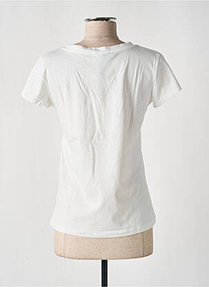 T-shirt coupe cintrée manches courtes blanc NINETTE femme