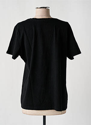 T-shirt coupe droite manches courtes bleu NINETTE femme