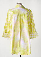Chemisier jaune NINETTE pour femme seconde vue