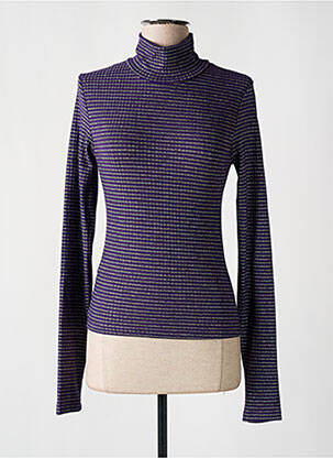 Sous-pull violet NINETTE pour femme