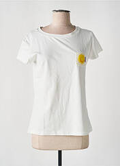T-shirt blanc NINETTE pour femme seconde vue