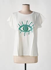 T-shirt vert NINETTE pour femme seconde vue