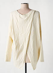 Tunique manches longues beige NINETTE pour femme seconde vue