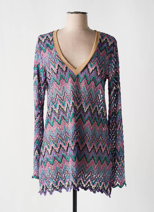 Robe de plage violet VIE TA VIE pour femme