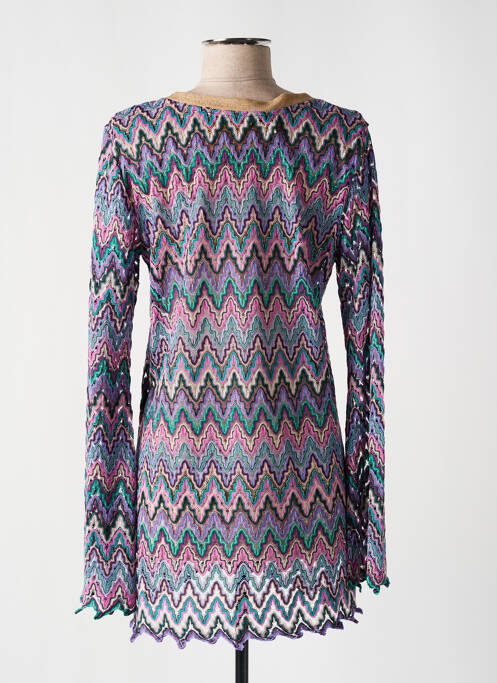 Robe de plage violet VIE TA VIE pour femme