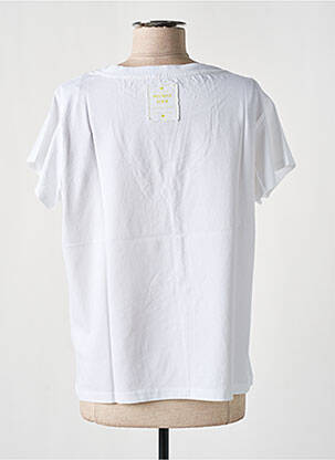 T-shirt imprimé fantaisie manches courtes blanc MOS MOSH femme